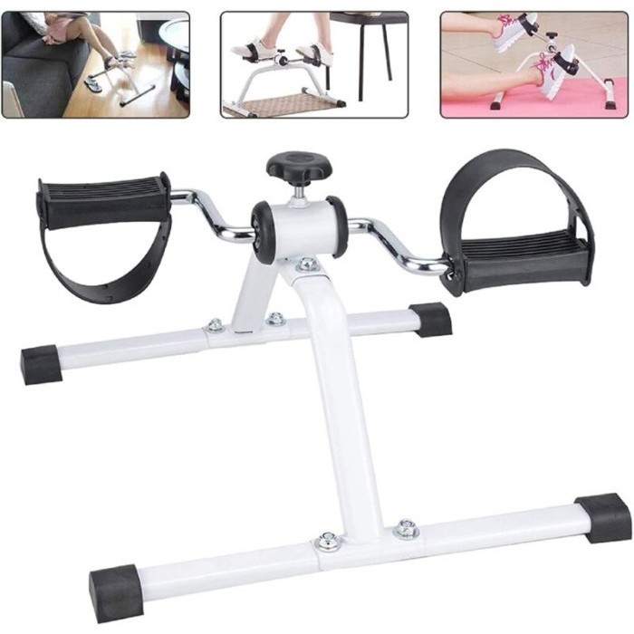 RunGo|| Sepeda Statis Terapi Kaki Stroke Latihan Lutut Lansia Alat Fitness Portable