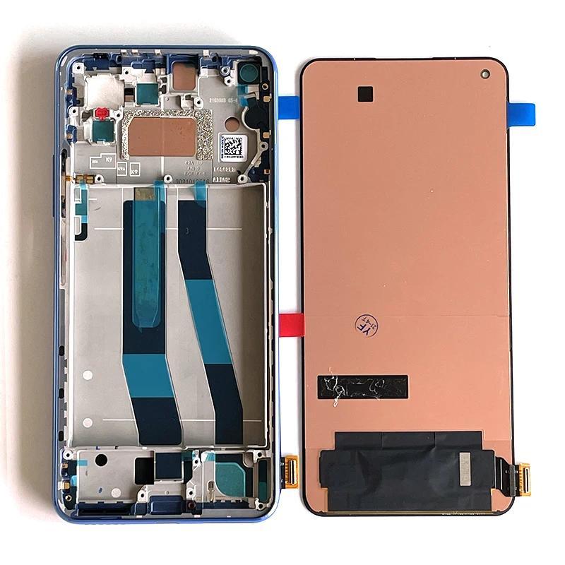 6.55" AMOLED Original For Xiaomi 11 Lite 5G NE LCD splay Screen Tou Panel gitizer For Xiaomi Mi 11 L