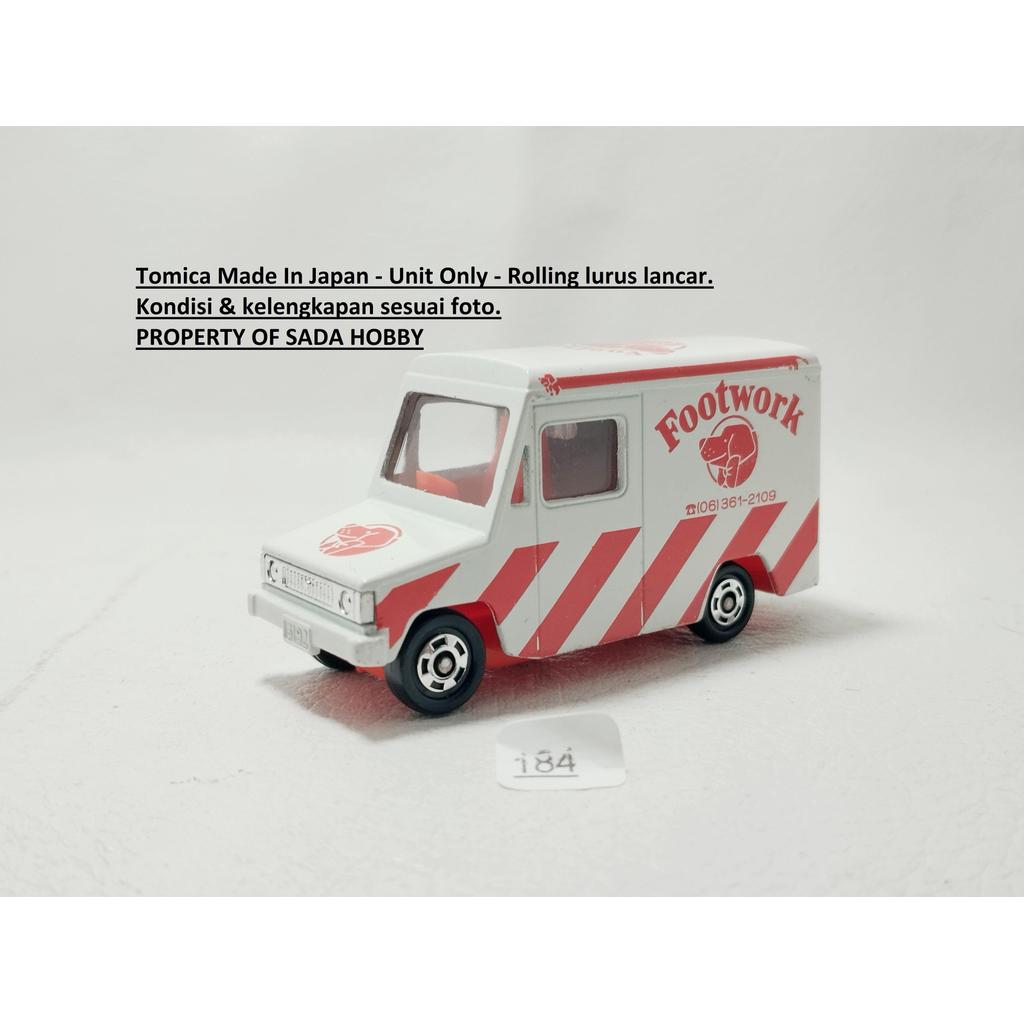Tomica No 27 Isuzu Hipac Van Footwork Japan Unit Only