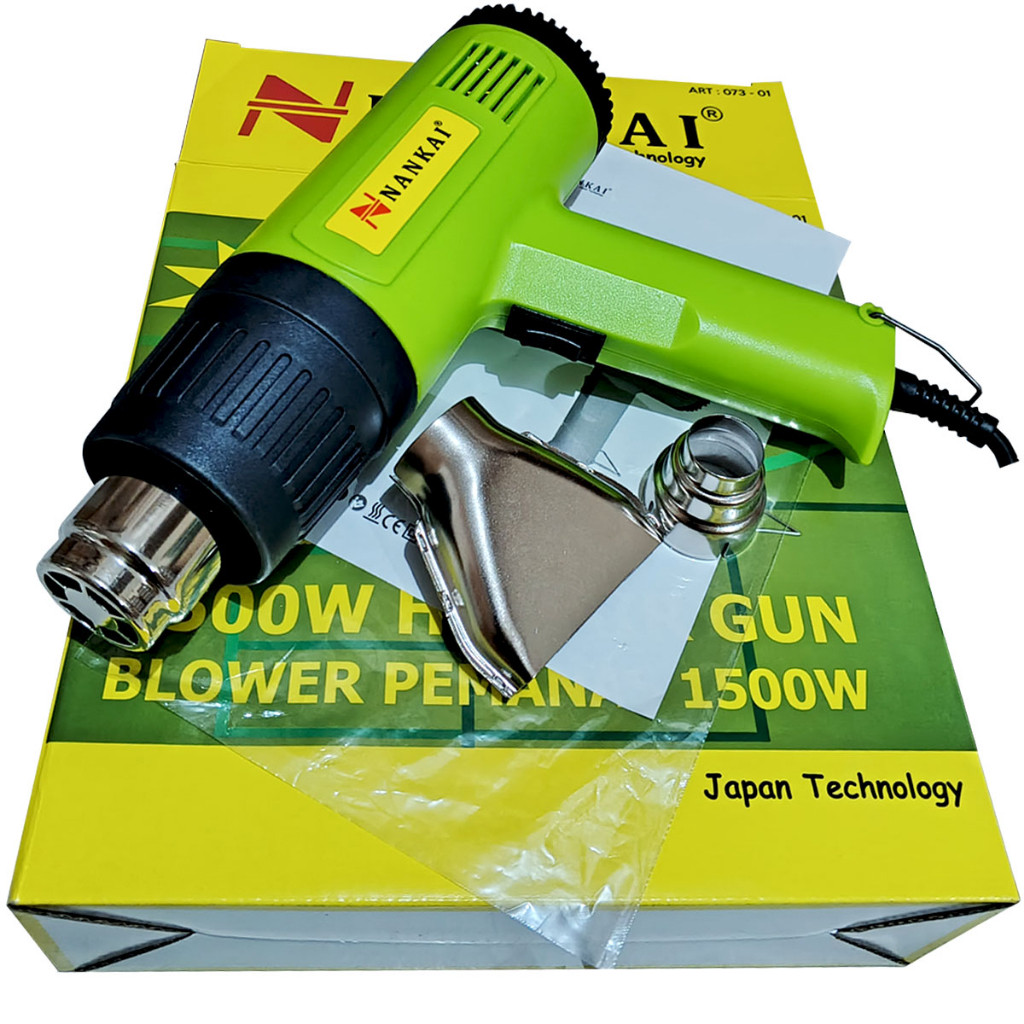 AUPSHOP (ORIGINAL!!!) NANKAI Hot Air Gun - Hot Gun - Pemanas Kaca Film Sticker