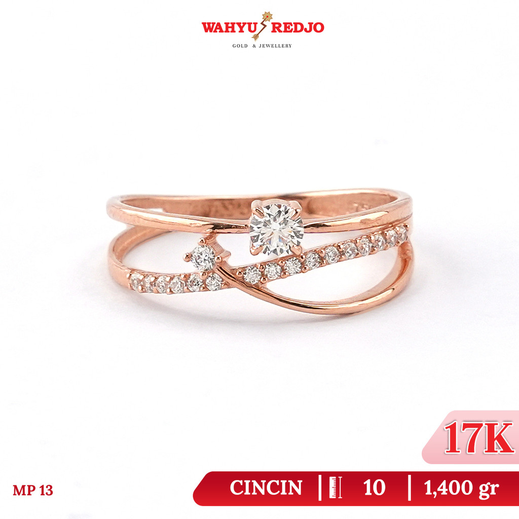 Cincin Emas Kadar 6K Wahyu Redjo CC-17K 31855184 Pameran