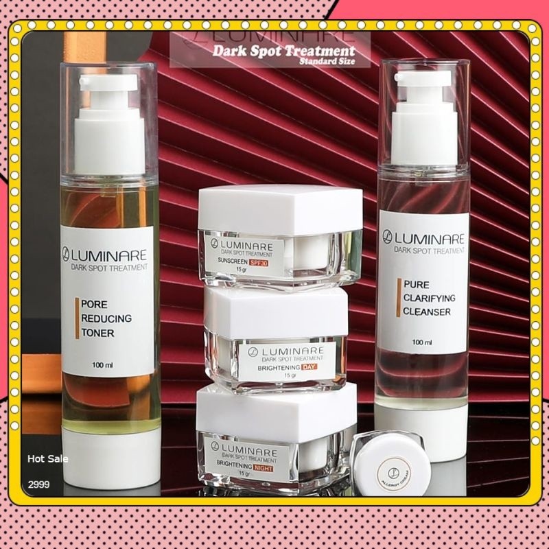 LUMINARE SKIN CARE DARK SPOT TREATMENT  ( PAKET FLEK / PAKET ACNE )