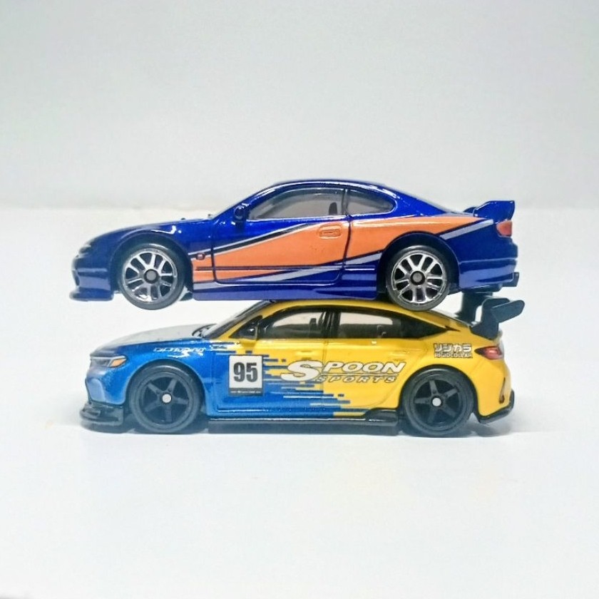 Hot wheels Civic Spoon & s15 Monalisa