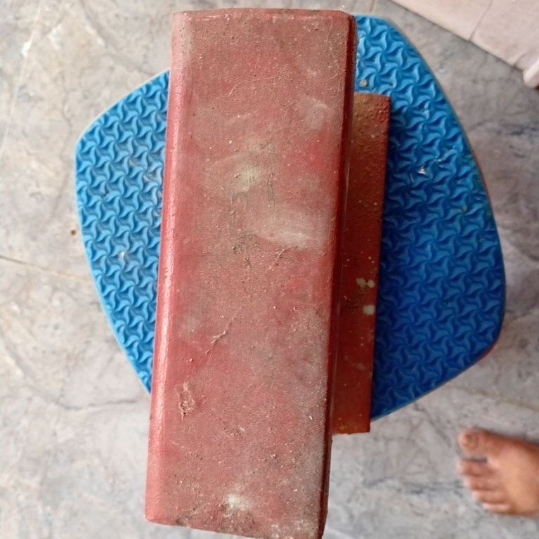 besi landasan bekas rel anvil paron