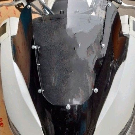 Windshield/Visor PCX 150 model two tone/kombinasi