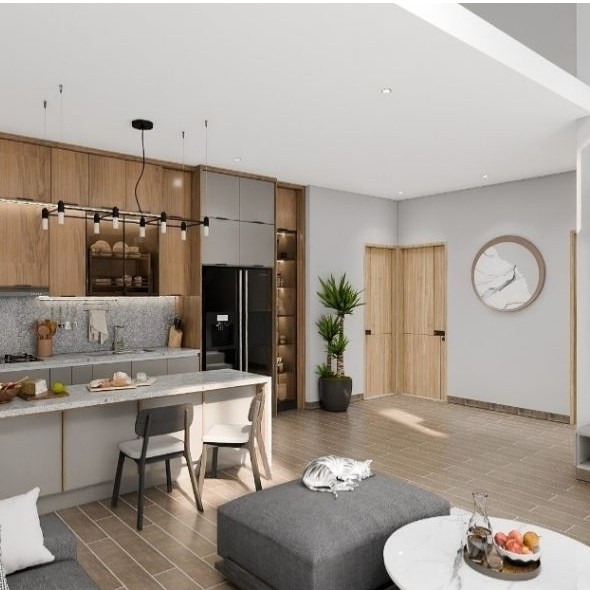 Jasa desain interior rumah tinggal - cafe - resto - kantor