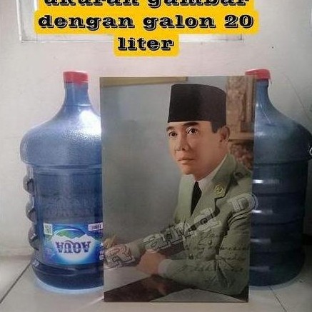 Cetak foto bingkai media kayu ukuran besar 47x31 | Foto custom editing animasi | Hiasan dinding requ