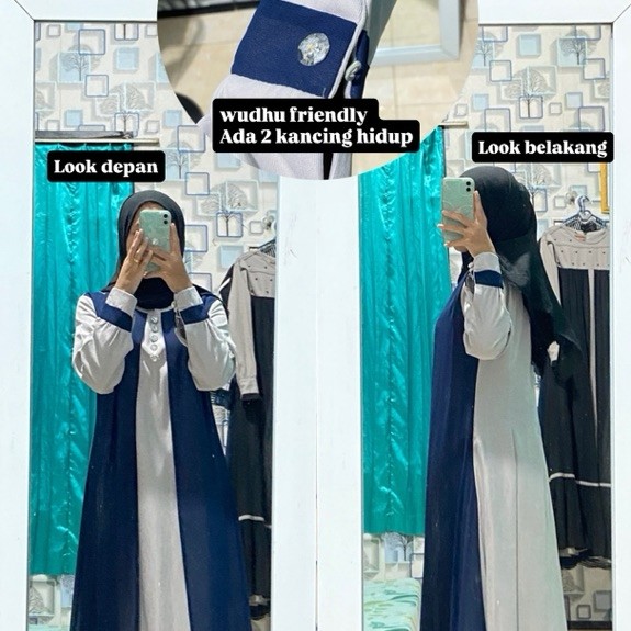 preloved gamis outer by fadinda