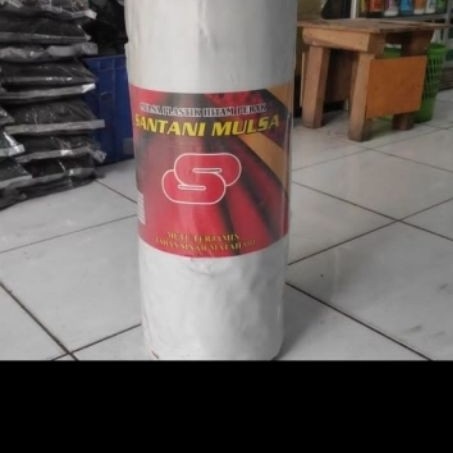 Mulsa plastik hitam perak 120 cm x 500 m