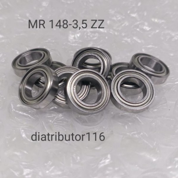 BEARING MINIATUR MR 148-3,5 ZZ 8x14x3,5 origins