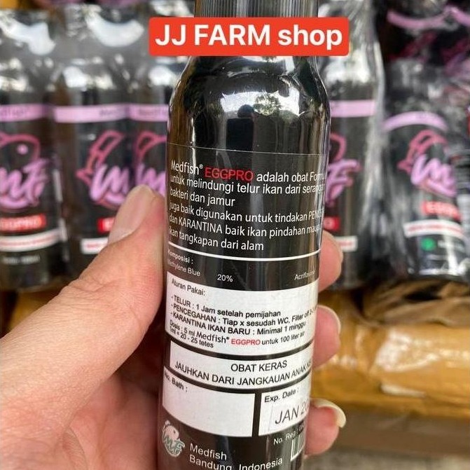 Fisch- Medfish Eggpro Egg Pro 100Ml Obat Telur Ikan Hias & Karantina Ikan
