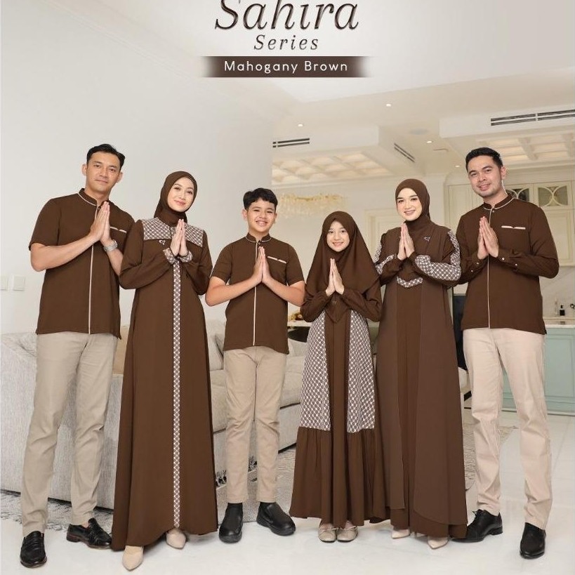 HOT SARIMBIT SAHIRA (MAHOGANY BROWN) BY SALVINA HIJAB | SARIMBIT SALVINA | SARIMBIT 2026