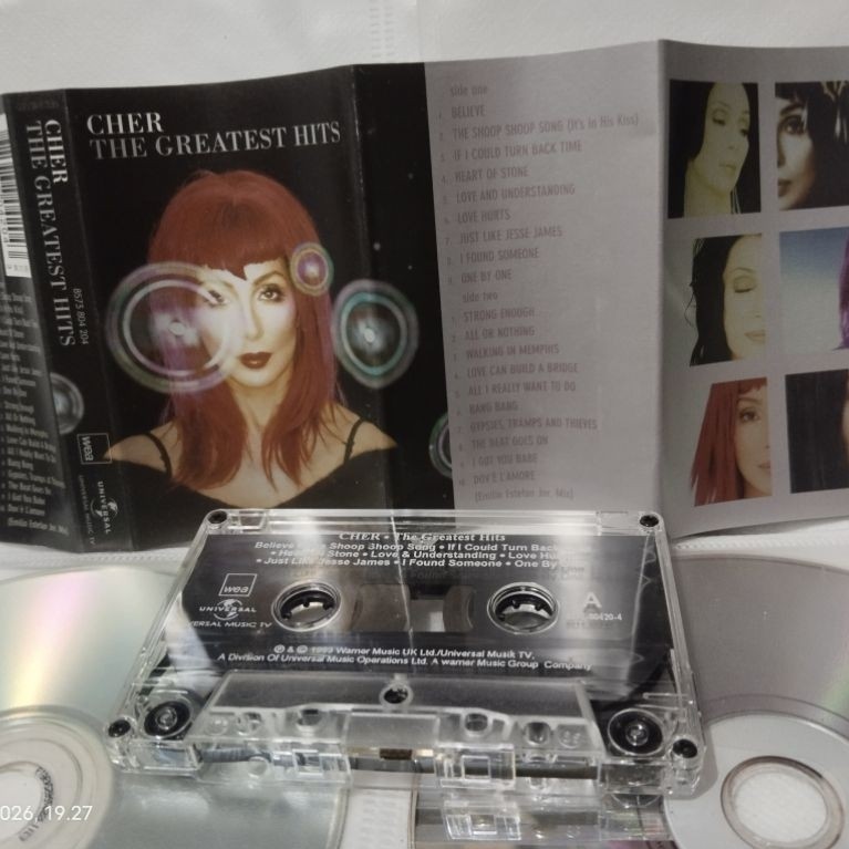 kaset pita CHER _ LEE RYAN _ BONNIE RAIT _ FREDDIE JACKSON _ CYNDI LAUPER