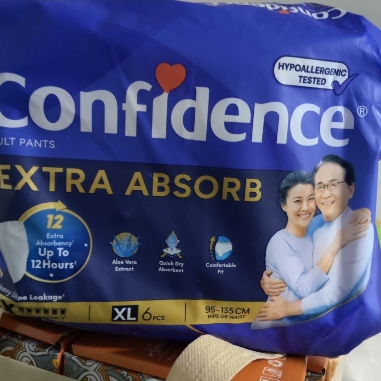 pampers dewasa lansia confidence xl 6