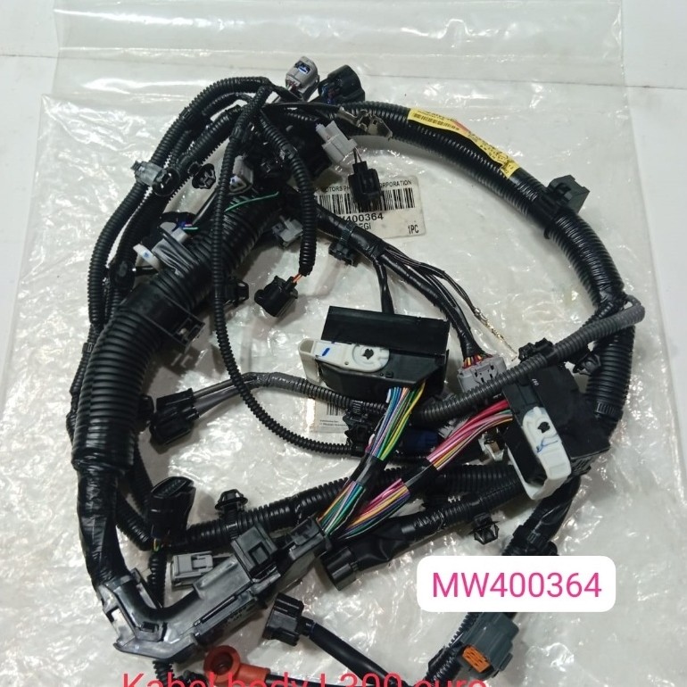 Wiring Harness Control Kabel Cable Body Bodi Soket ECU Engine Mesin Mitsubishi L300 L 300 Euro 4 Die