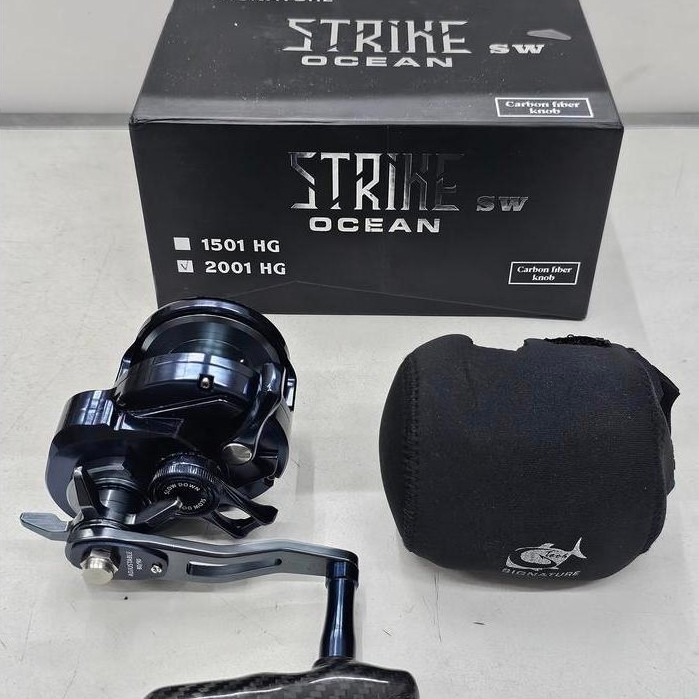 Reel OH / OVERHEAD GTECH SIGNATURE STRIKE OCEAN (LEFT HANDLE)