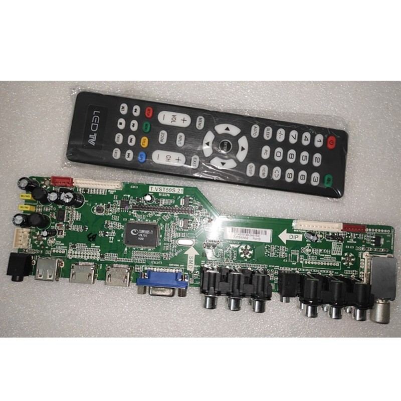 T.VST59S.21 Universal LCD TV motherboard multi-function interface HD AV Compatible with various LCD