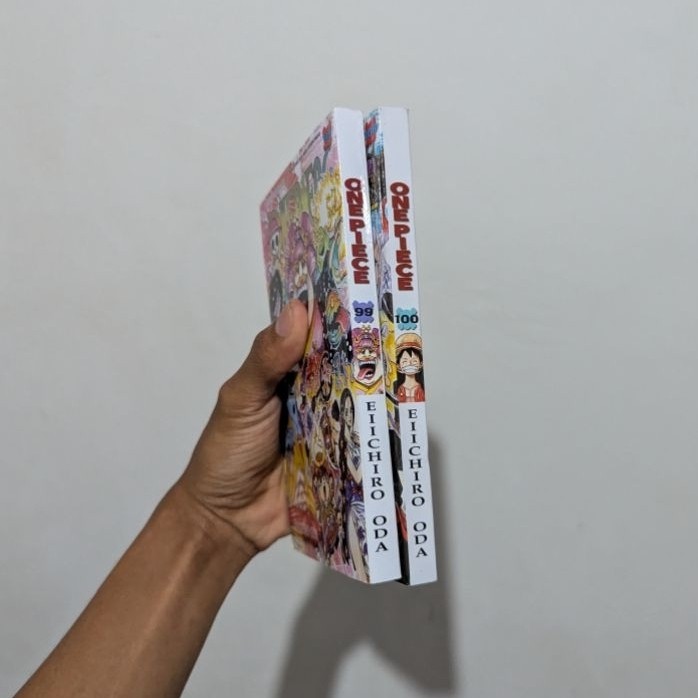 komik one piece vol 99 & 100 second/preloved/bekas