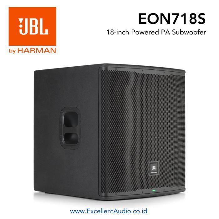Subwoofer JBL EON718S EON-718S EON 718S 18-inch Powered PA Subwoofer