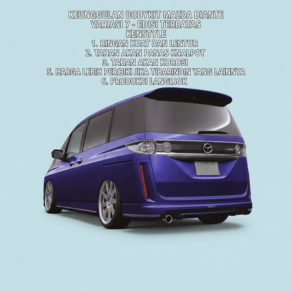 ONGKIR MURAH bodykit mazda biante bodykit biante