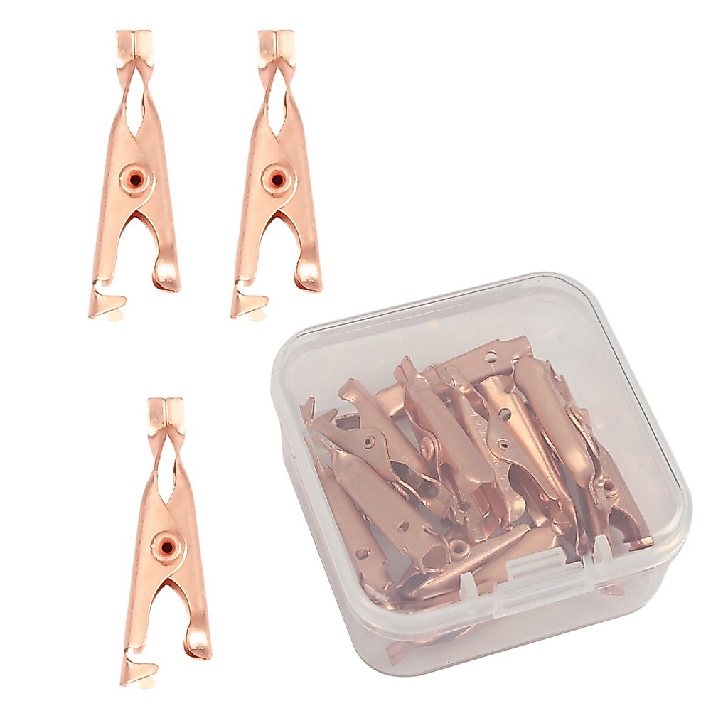 ?Hot-Selling?1 Box/12Pcs Copper Skin Tag Remover Clips Wart Tag Extractor Copper Tag Out Skin Tag