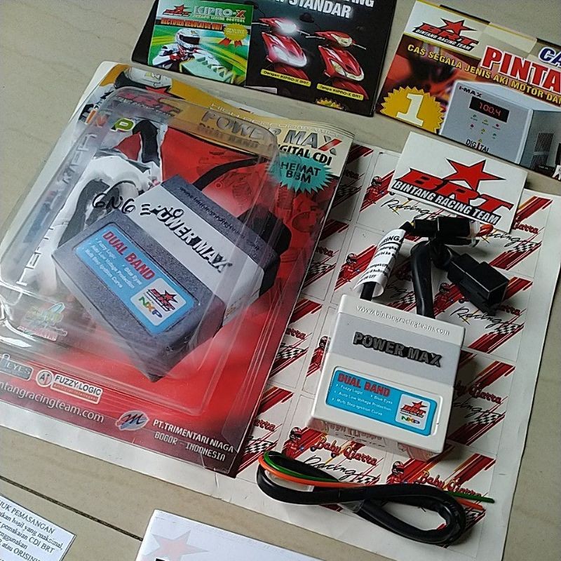 ECU Power Max Dual Band DB Digital CDI BRT Karisma Kharisma Supra X 125 Karbu Tune Up Racing Tr