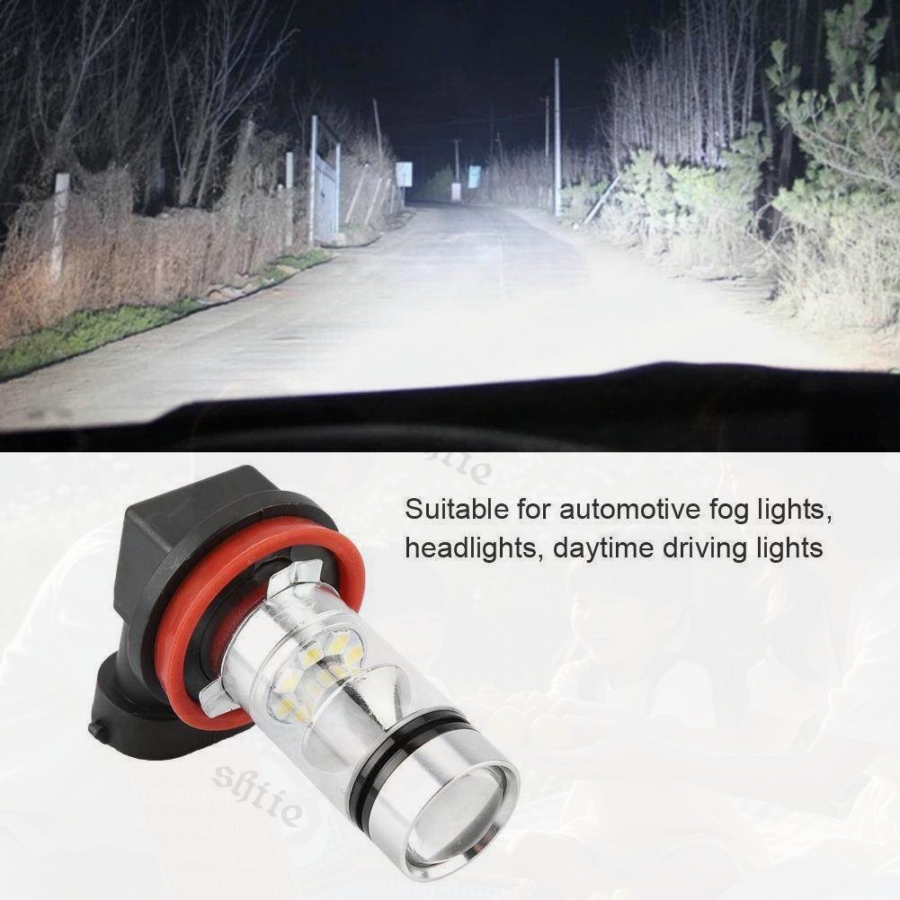 Lampu Kabut LED Kuning H11 H8 4300K/6000K Terang Hemat Tahan Lama