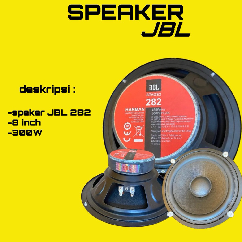 speaker JBL STAGE2 282 (8inch)