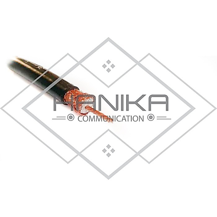 SME Kabel Koaksial RG-8 Serabut Meteran 50 Ohm Baru Coaxial Cable RG8
