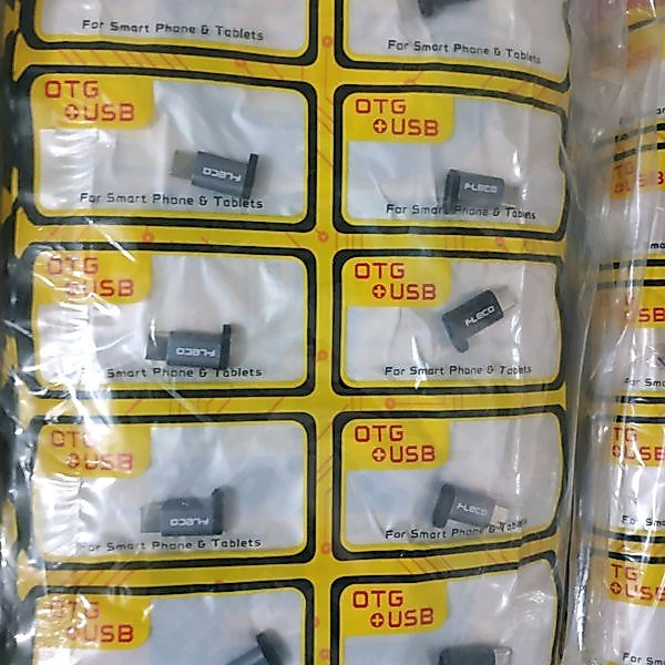 Fleco Otg Converter Micro to Type C Otg Sambungan Micro ke Tipe C