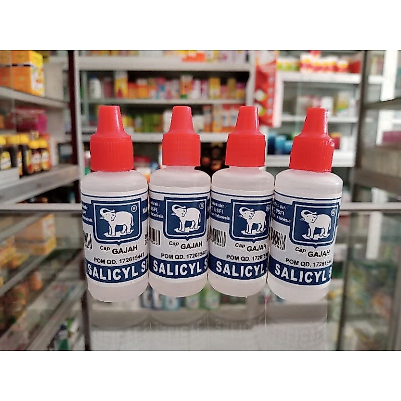 SALICYL SPIRITUS 20 ML CAP GAJAH | Obat Panu Kadas Kurap