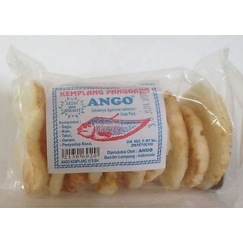 kemplang ango asli lampung 10 keping,kemplang enak ango lampung 10 pcs