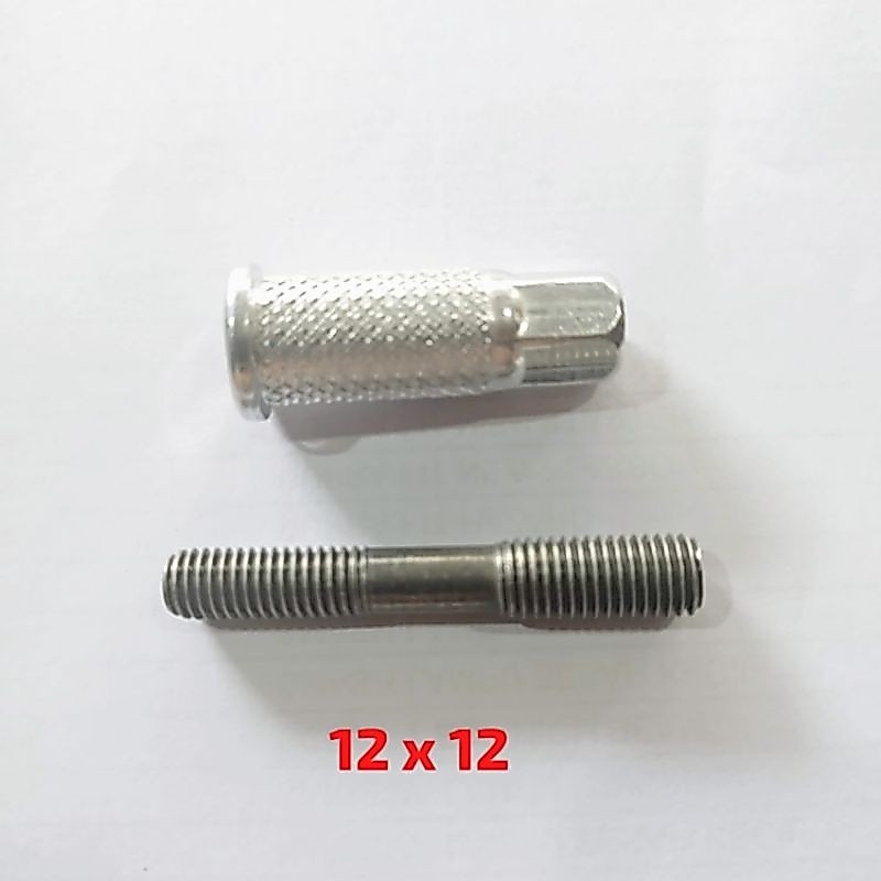 Baut Tanam Blok Head + Mur Nanas Rx King Rx s F1zr 12x12 12x13 12x14