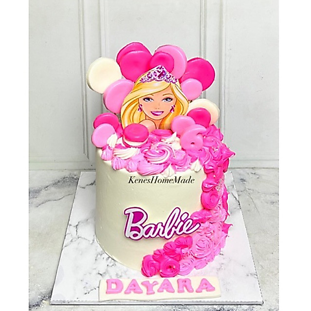 Kue Ulang Tahun Barbie / Cake Ultah Barbie