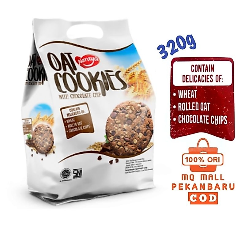 Oat Cookies Naraya - Kukis Oat Dengan Cokelat Chip