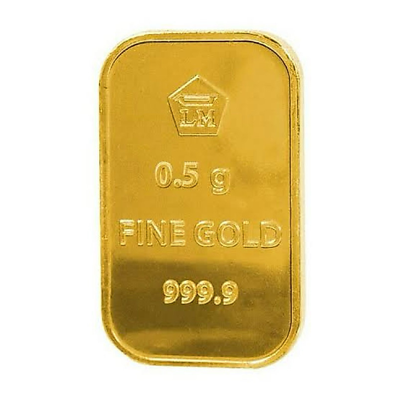Fine gold 0.5 gram