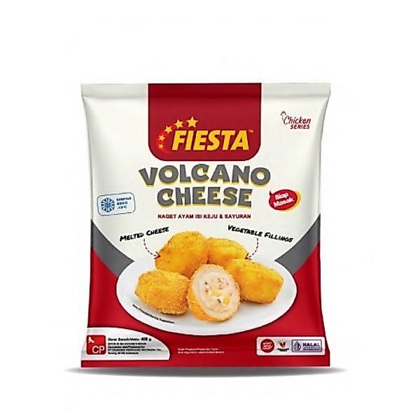FIESTA CHICKEN NUGGET VOLCANO CHEESE 400 GR