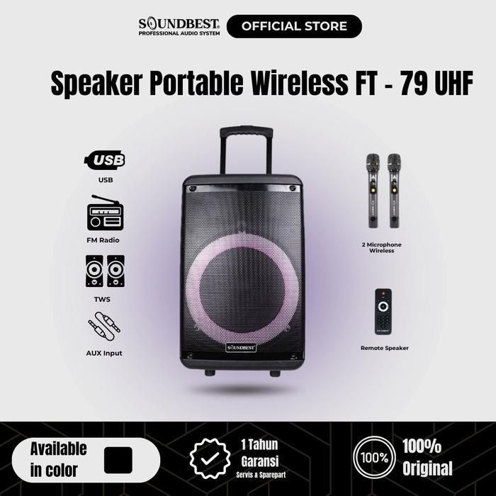 SPEAKER PORTABLE SOUNDBEST FT-79 UHF