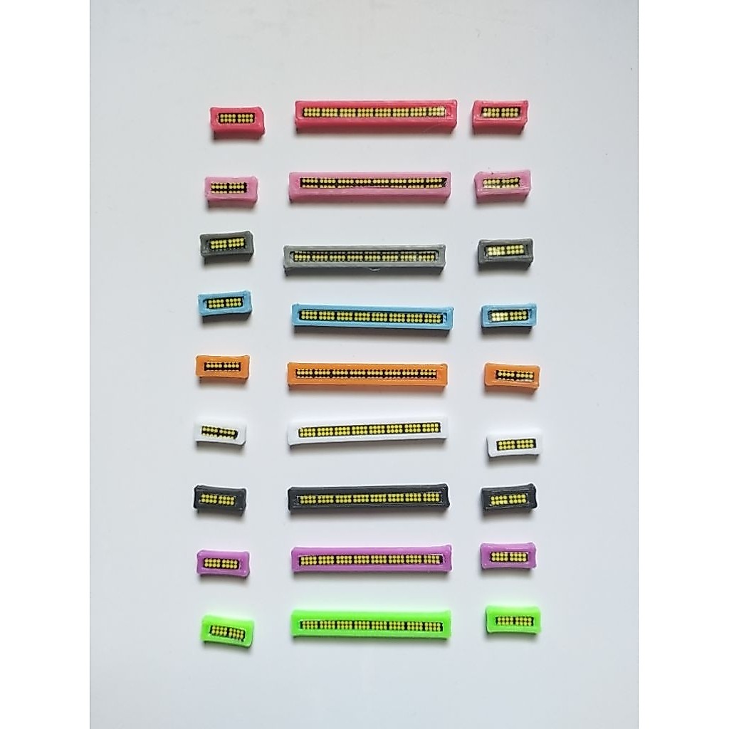Rotator variasi miniatur bus plastik rkc
