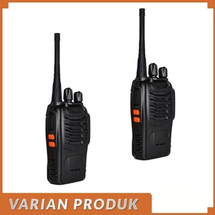 WEWANT Walkie Talkie 2 Unit Radio Komunikasi HT Portable Premium Quality - 2 Unit (Pcs)