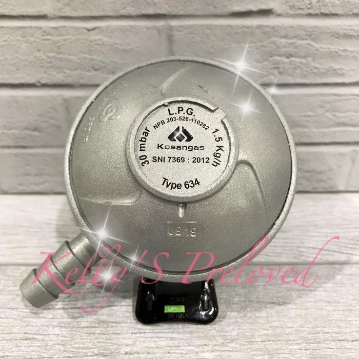 REGULATOR GAS KOSANGAS QUICK-ON 634, ORIGINAL  MADE IN EROPA.