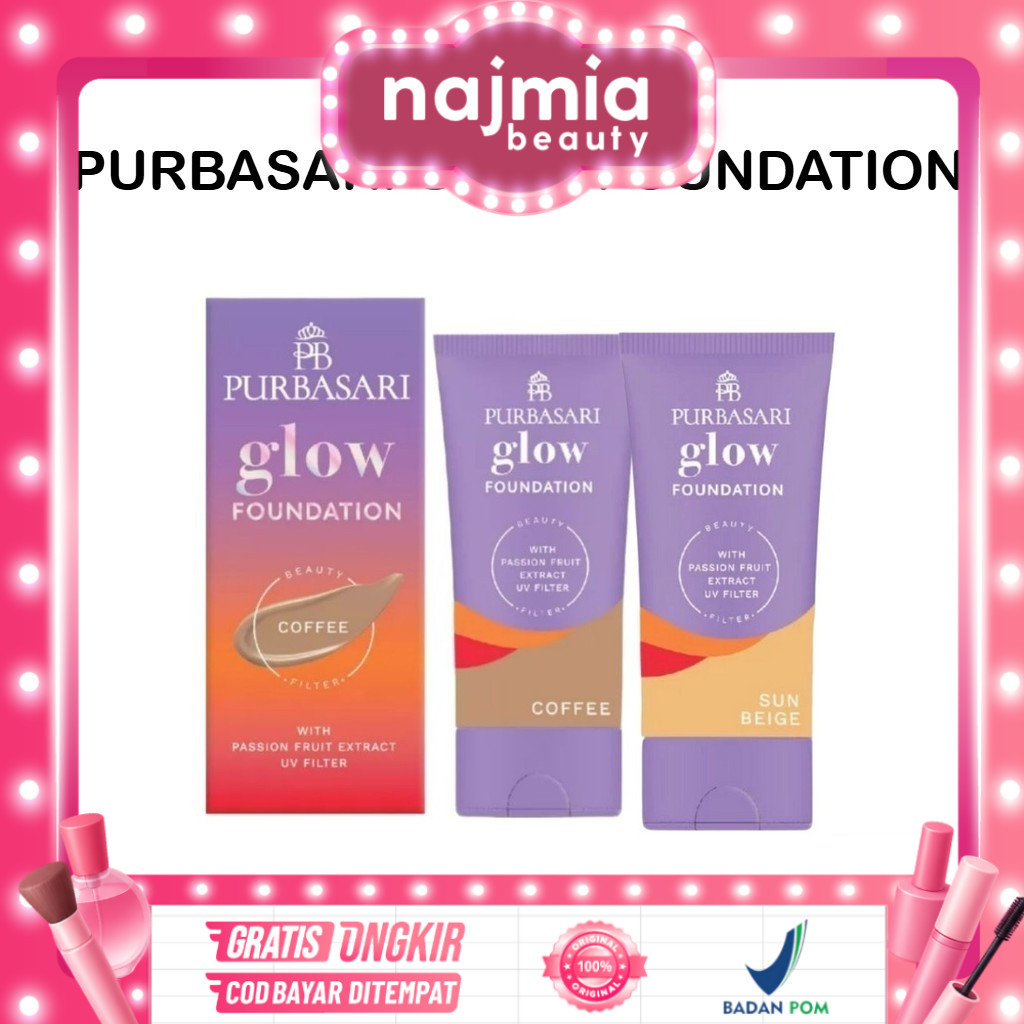 Najmia - Purbasari Glow Foundation | Foundation