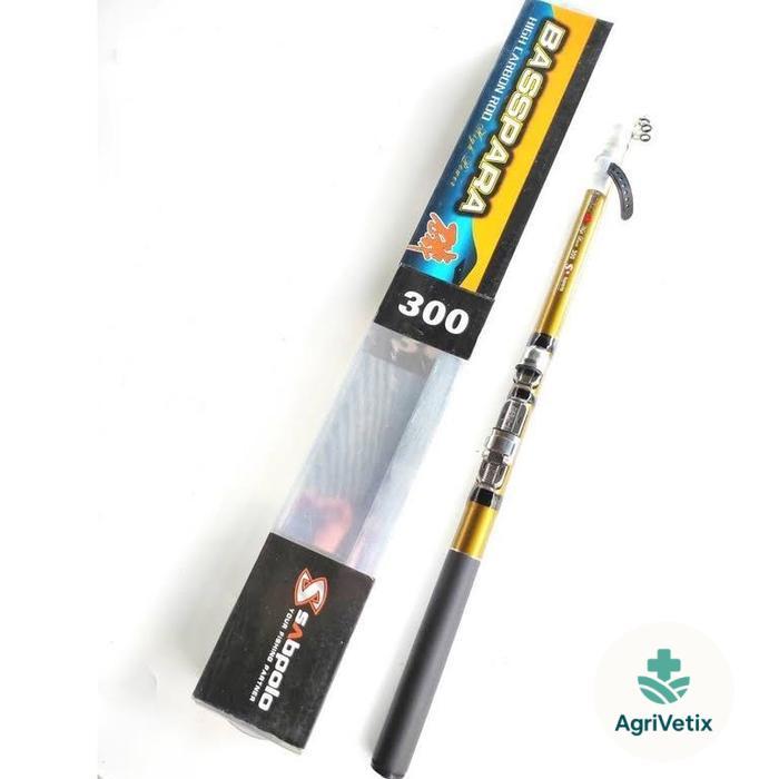 Joran Tegek Kolong Sabpolo Basspara 180 s/d 540 Carbon Kuat - 450