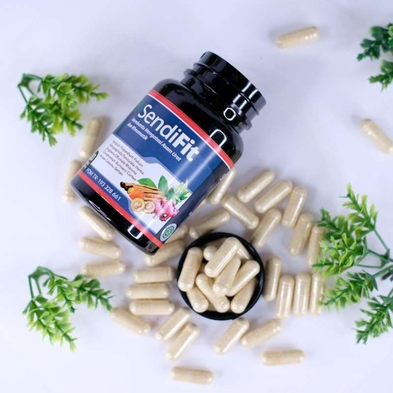( PROMO ) SendiFIT Herbal Original 100% Apuh Mengatasi Radang Sendi Pengapuran Nyeri Sendi