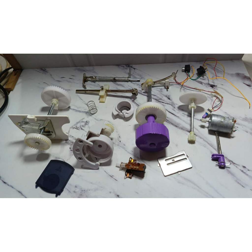 sparepart mesin jahit mini portable 202a dan Sparepart mesin jahit mini portable 202a