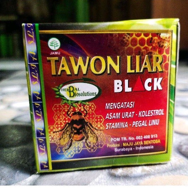 ASLI PROMO!! TAWON BLACK LIAR ORIGINAL ASAMURAT PEGAL LINU PENGAPURAN WN~