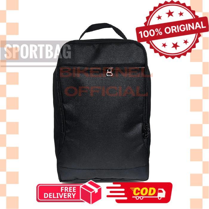 Tas Sepatu Sepak Bola & Futsal Warna Hitam Polos Basic Quality - -, -