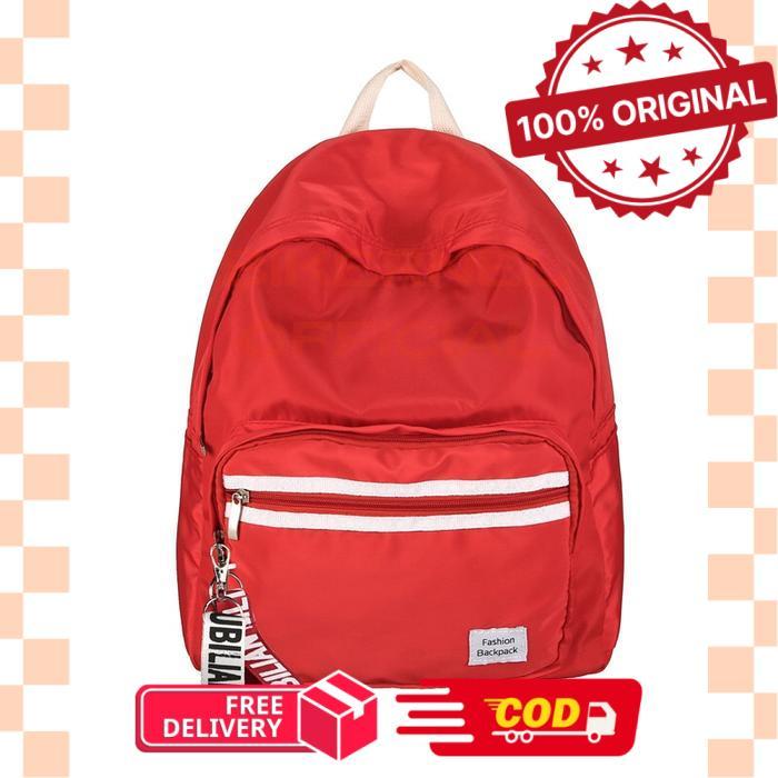 Unisex Korean Style Backpack Gusion / tas ransel wanita Nilon Tas sekolah remaja tumbrl ulzzang - Me