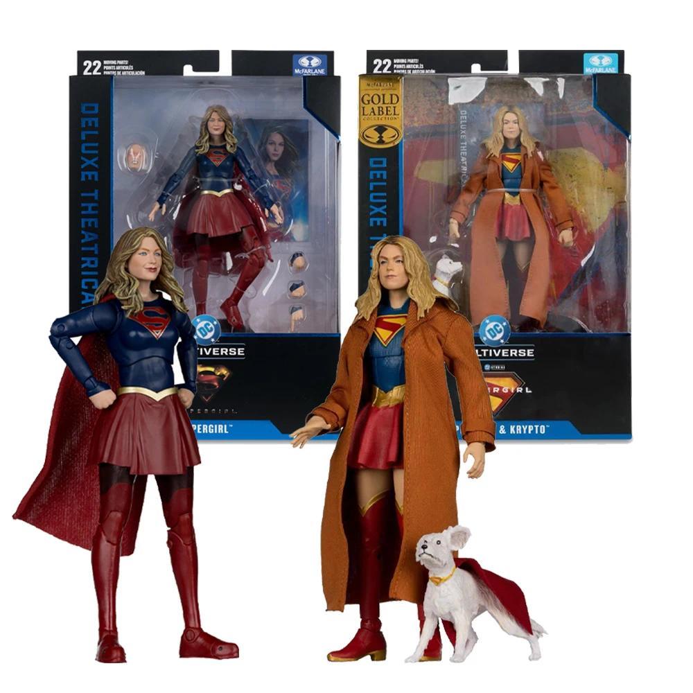 McFarlane Toys DC Theatrical Deluxe Supergirl/Supergirl & Krypto 7in Supergirl TV 2015 Action Figure