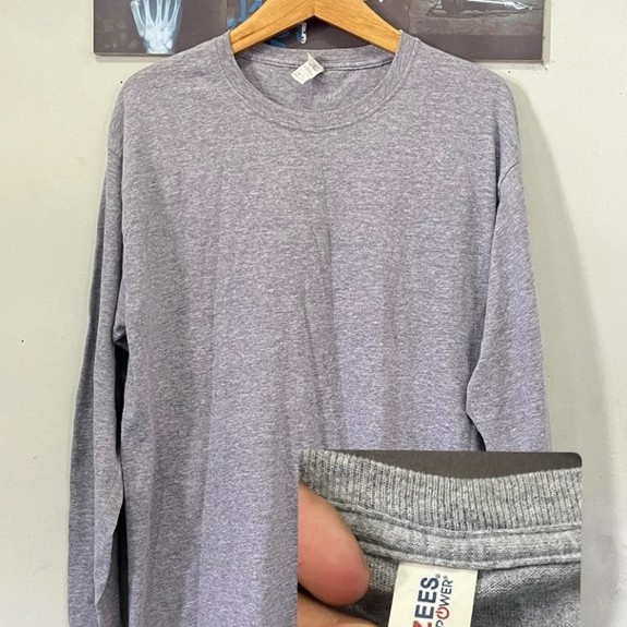 kaos polos vintage jerzees
